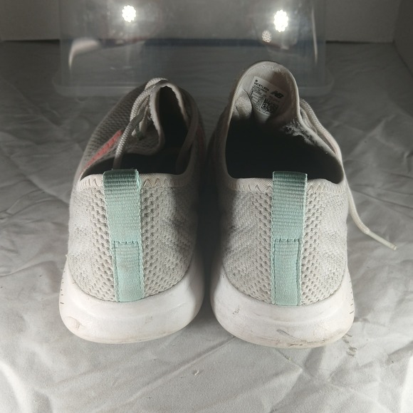 New Balance 520v7 Light Gray Coral White Athletic Running Shoes Womens Size 8 - Picture 5 of 8